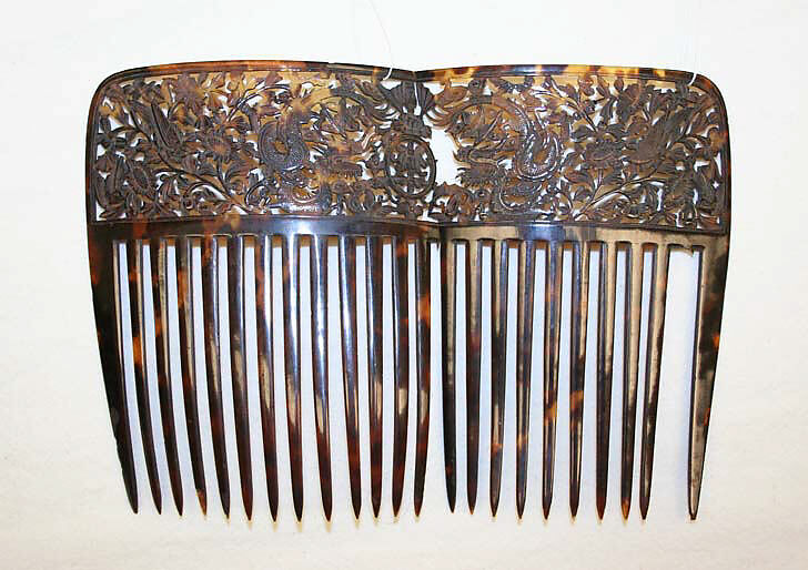 Comb, tortoiseshell, American 