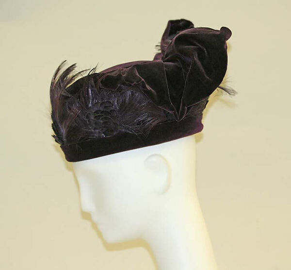 Hat, feathers, American