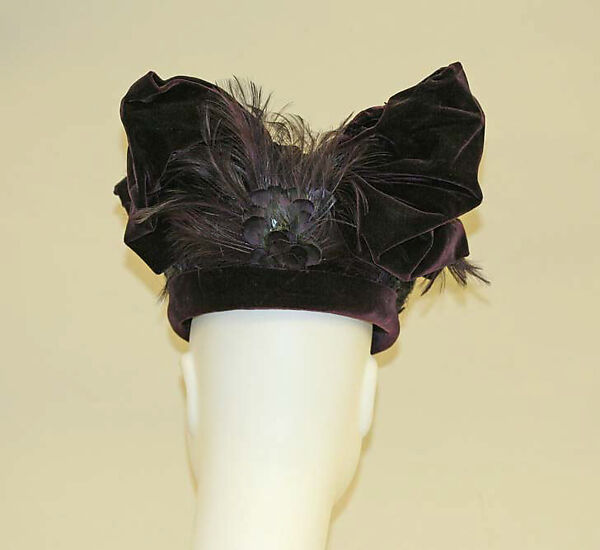 Hat, feathers, American