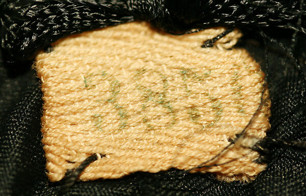 Hat, feathers, silk, American