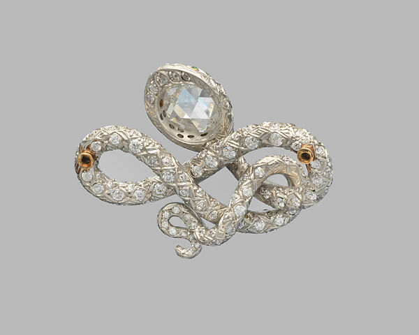 Brooch, Diamonds, emeralds, platinum, American