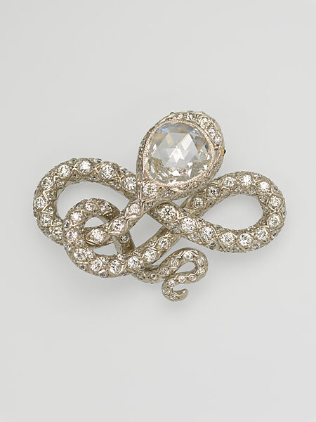 Brooch, Diamonds, emeralds, platinum, American