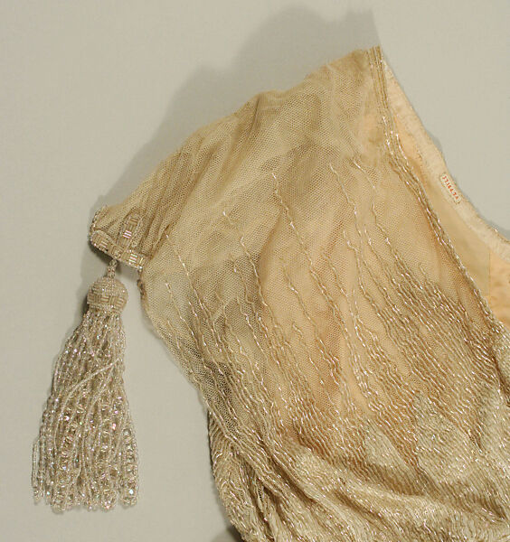 Dress, silk, American