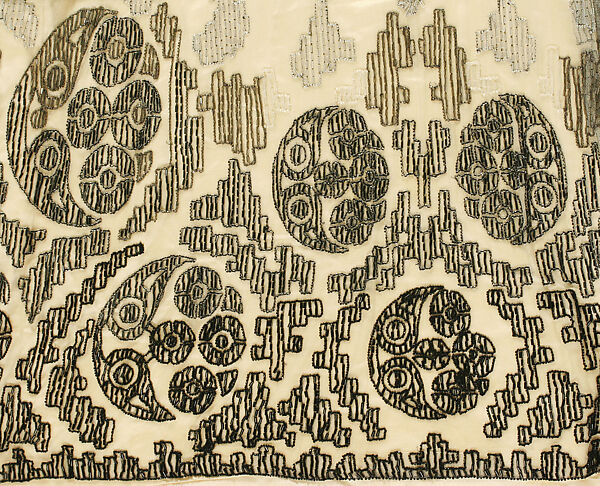 Dress, silk, American