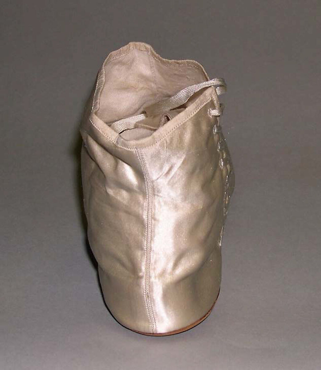 Wedding slippers, leather, American