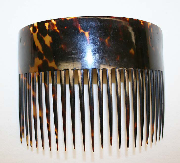 Comb, tortoiseshell, American 