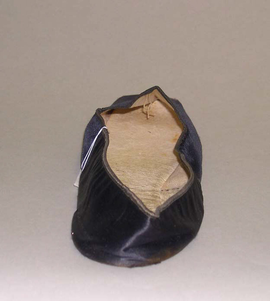 Slippers, silk, American