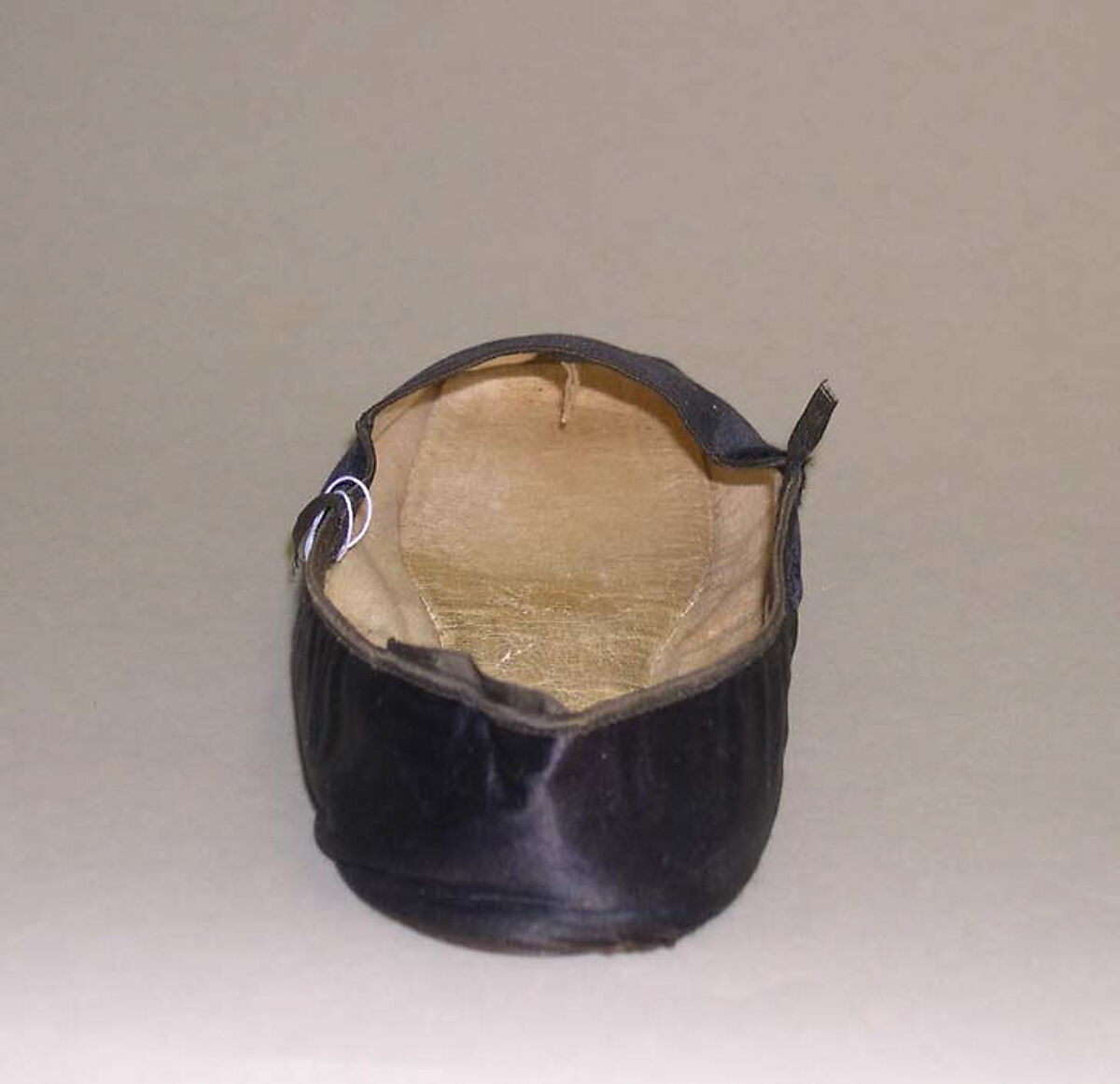 Slippers, silk, American