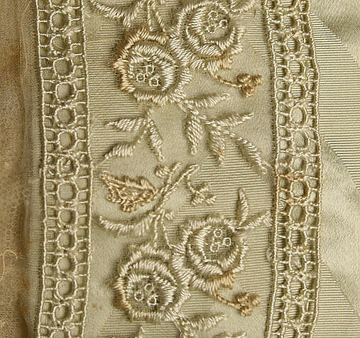 Dress, silk, American