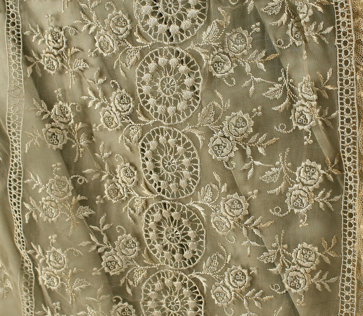 Dress, silk, American