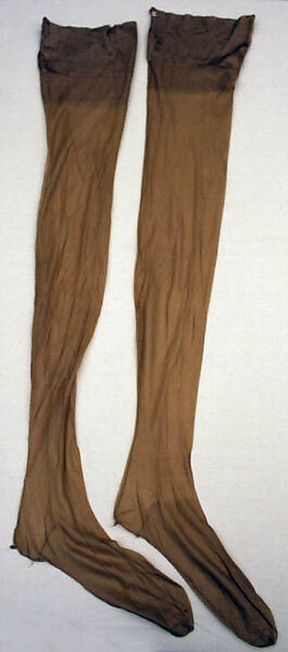 Stockings, silk, American