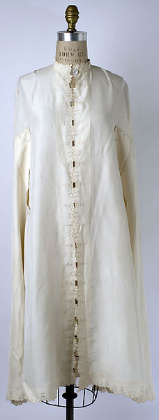 Dressing jacket, silk, French 