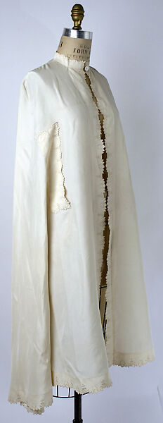Dressing jacket, silk, French