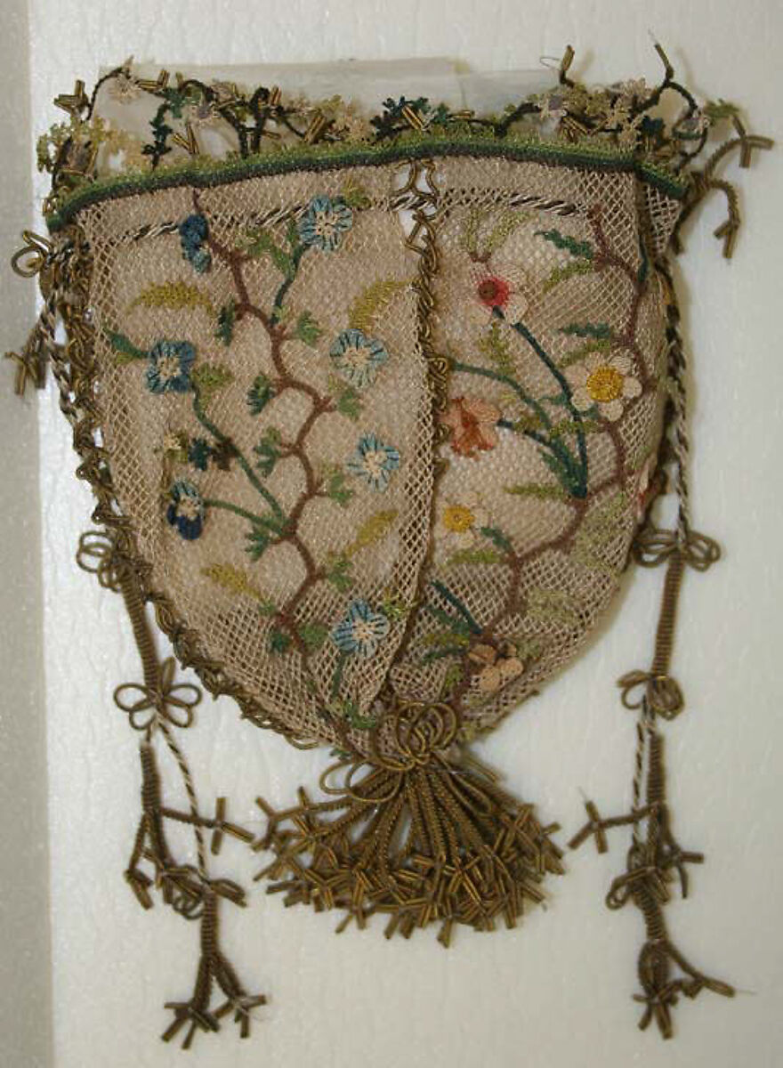 Bag, silk, European 