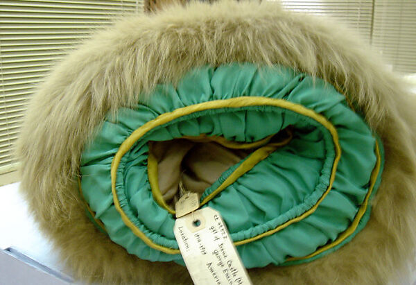 Muff, Lucile Ltd., New York (American, 1910–1932), fur, British