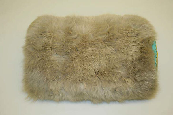 Muff, Lucile Ltd., New York (American, 1910–1932), fur, British 