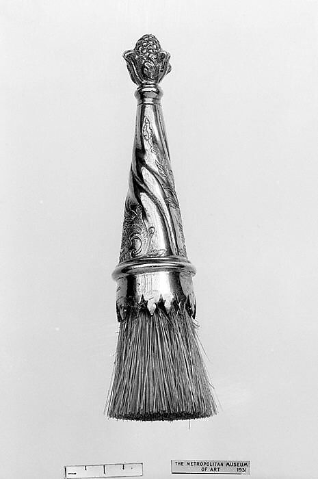 Brush, Johann Martin Satzger I (ca. 1707–1785, master 1737), metal, German