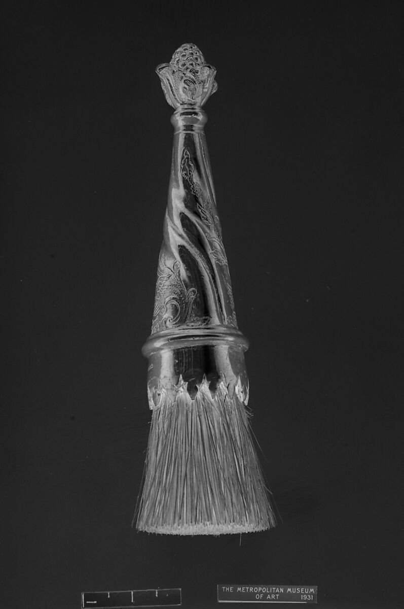 Brush, Johann Martin Satzger I (ca. 1707–1785, master 1737), metal, German