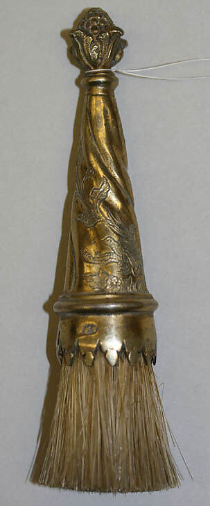 Brush, Johann Martin Satzger I (ca. 1707–1785, master 1737), metal, German 