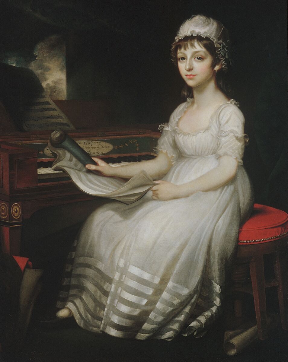 Portrait of a Young Woman, Mather Brown (American, Boston, Massachusetts 1761–1831 London), Oil on canvas, American 