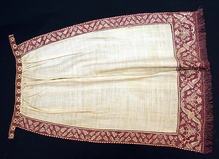 Apron, Linen, Italian 