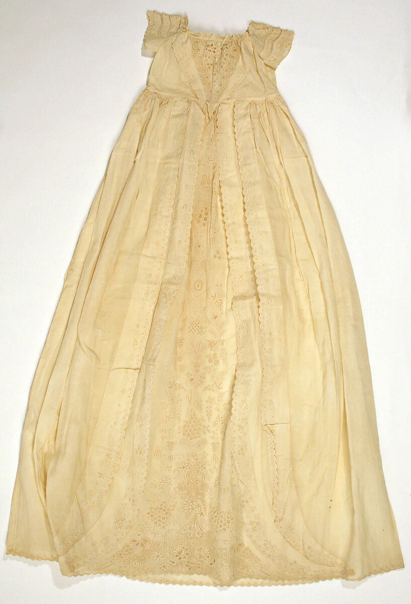 Robe, cotton, probably Scottish 