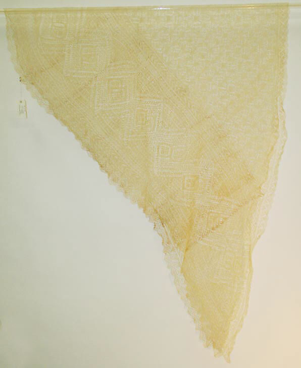 Shawl, aloe, Portuguese 