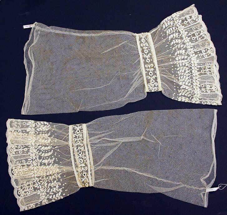 Undersleeves, [no medium available], British 