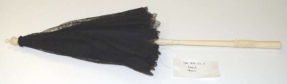 Parasol, silk, French