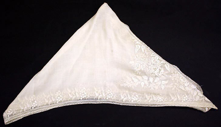 Kerchief, [no medium available], French 