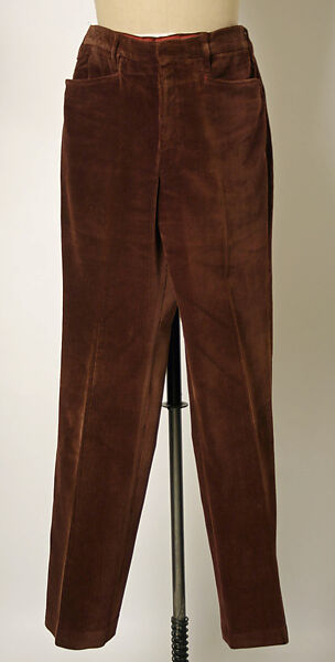 Suit, Rupert Lycett Green (British) for, a,b) cotton, rayon, plastic, British