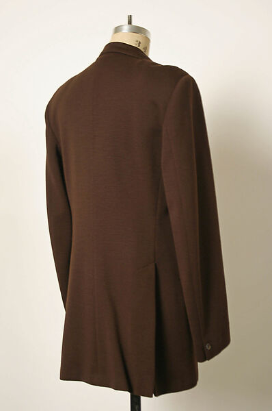 Suit, Rupert Lycett Green (British) for, a,b) wool, rayon, plastic, British