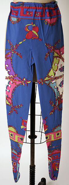 Ensemble, Emilio Pucci (Italian, Florence 1914–1992), cotton, synthetic fiber, Italian
