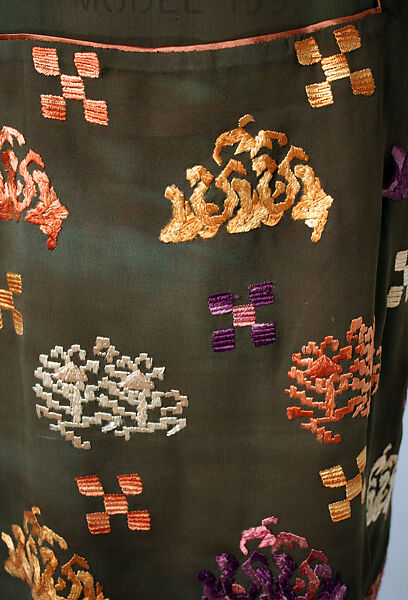 Dress, Jessie Franklin Turner (American, 1923–1943), silk, American