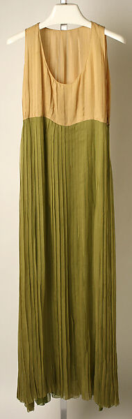 Tea gown, Jessie Franklin Turner (American, 1923–1943), silk, metallic, American