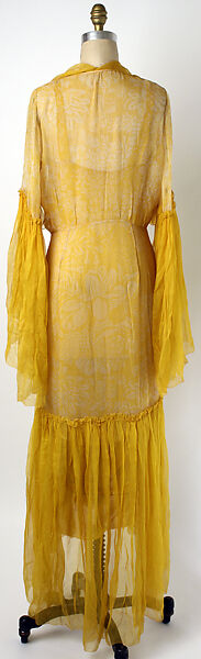 Tea gown, Jessie Franklin Turner (American, 1923–1943), silk, American
