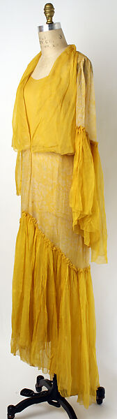 Tea gown, Jessie Franklin Turner (American, 1923–1943), silk, American