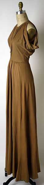 Evening ensemble, Valentina (American, born Kyiv 1899–1989), silk, American