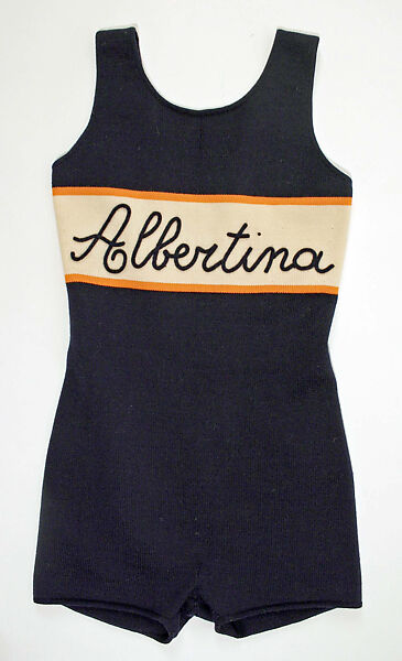 Beachwear, Albertina-Roma (Italian, founded 1952), wool, plastic (vinyl), Italian