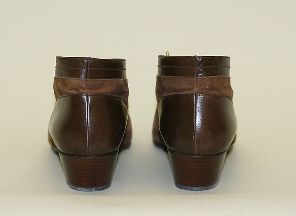 Ensemble, Albertina-Roma (Italian, founded 1952), wool, leather, Italian