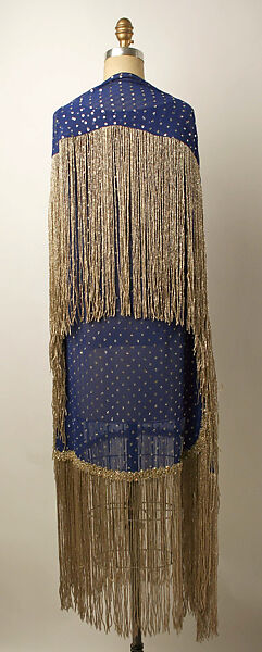 Evening dress, Serendipity 3 (American, opened 1954), polyester, plastic, metallic thread, American