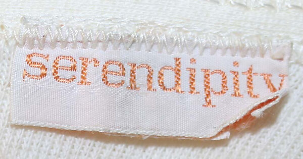 Wedding ensemble, Serendipity 3 (American, opened 1954), cotton, metallic thread, silk, plastic, American