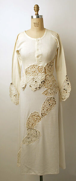 Wedding ensemble, Serendipity 3 (American, opened 1954), cotton, metallic thread, silk, plastic, American 