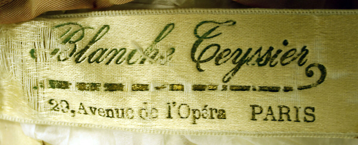 Ensemble, silk, French