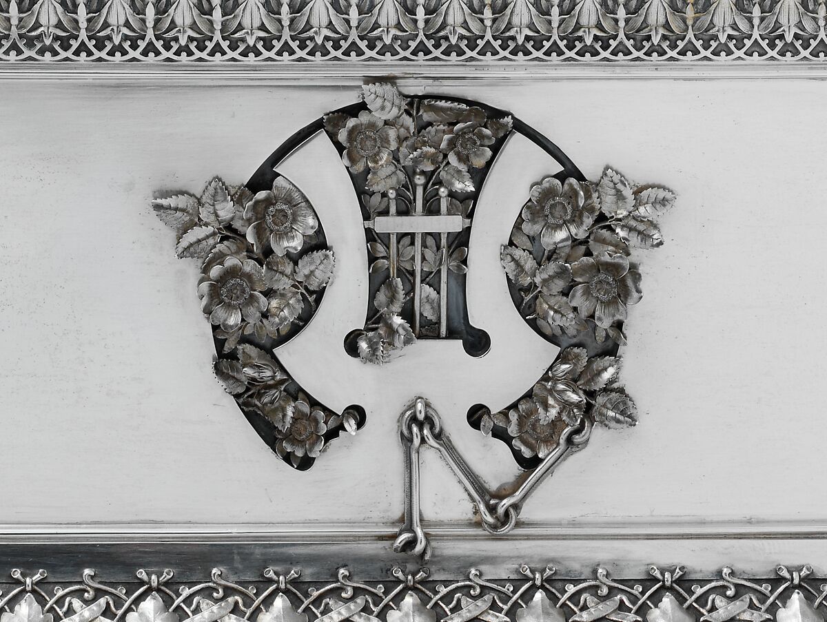 The Bryant Vase, Manufactured by Tiffany &amp; Co. (1837–present), Silver and gold, American