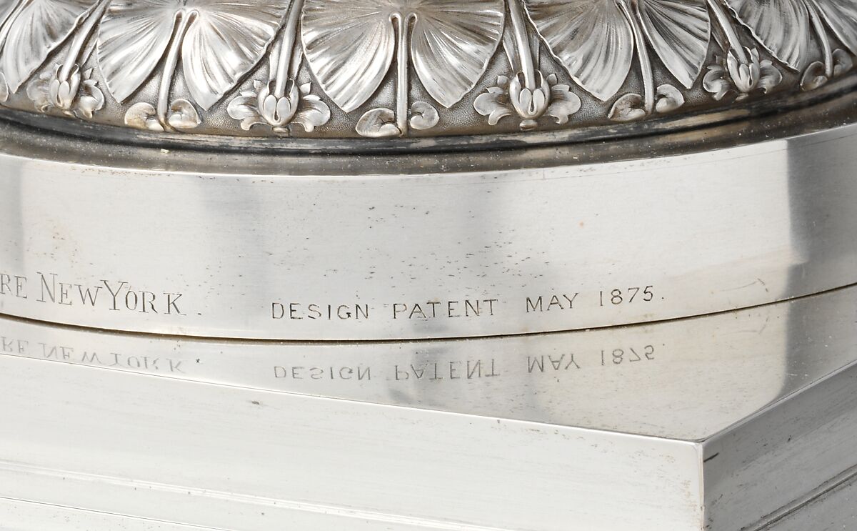 The Bryant Vase, Manufactured by Tiffany &amp; Co. (1837–present), Silver and gold, American