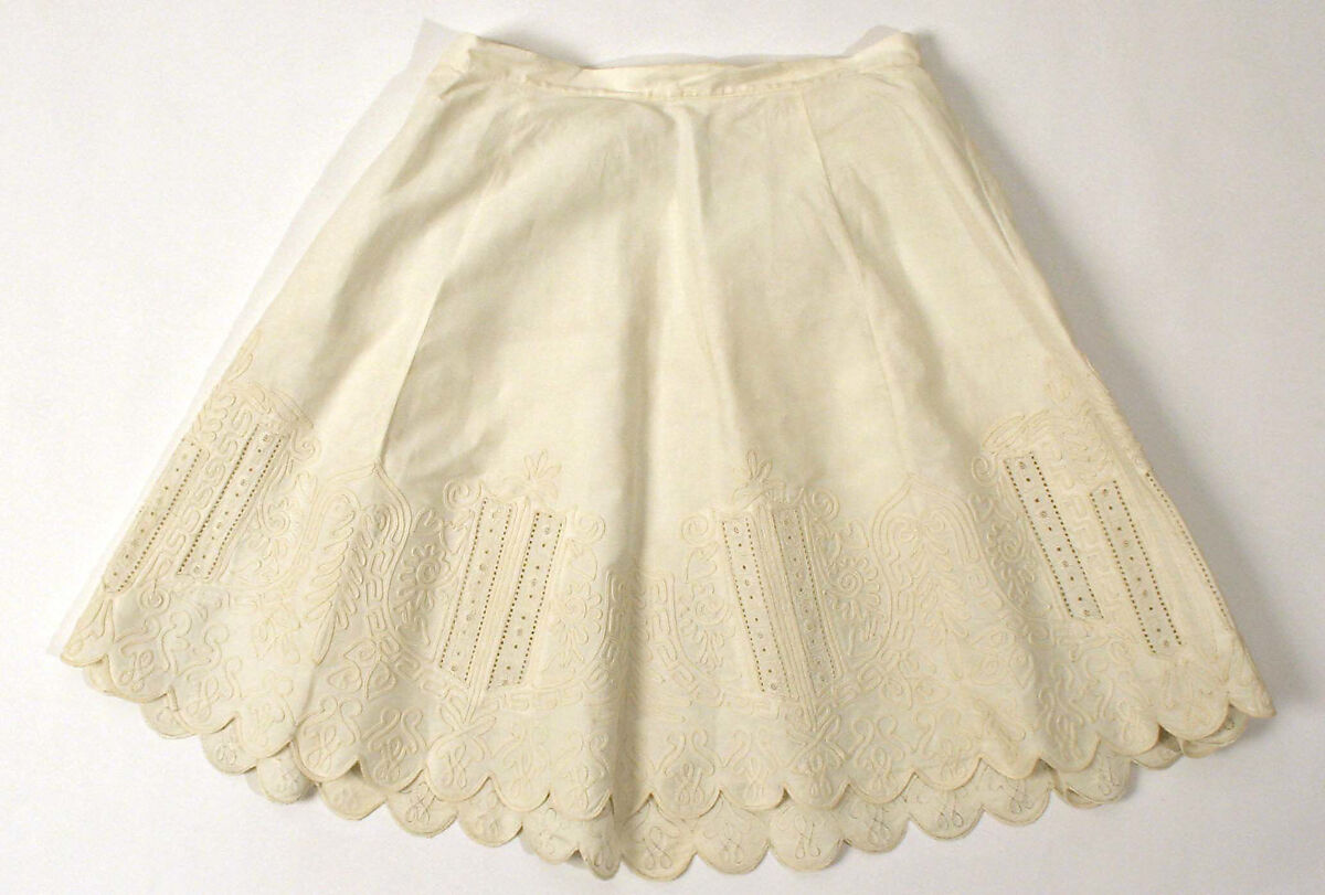 Dress, cotton, American