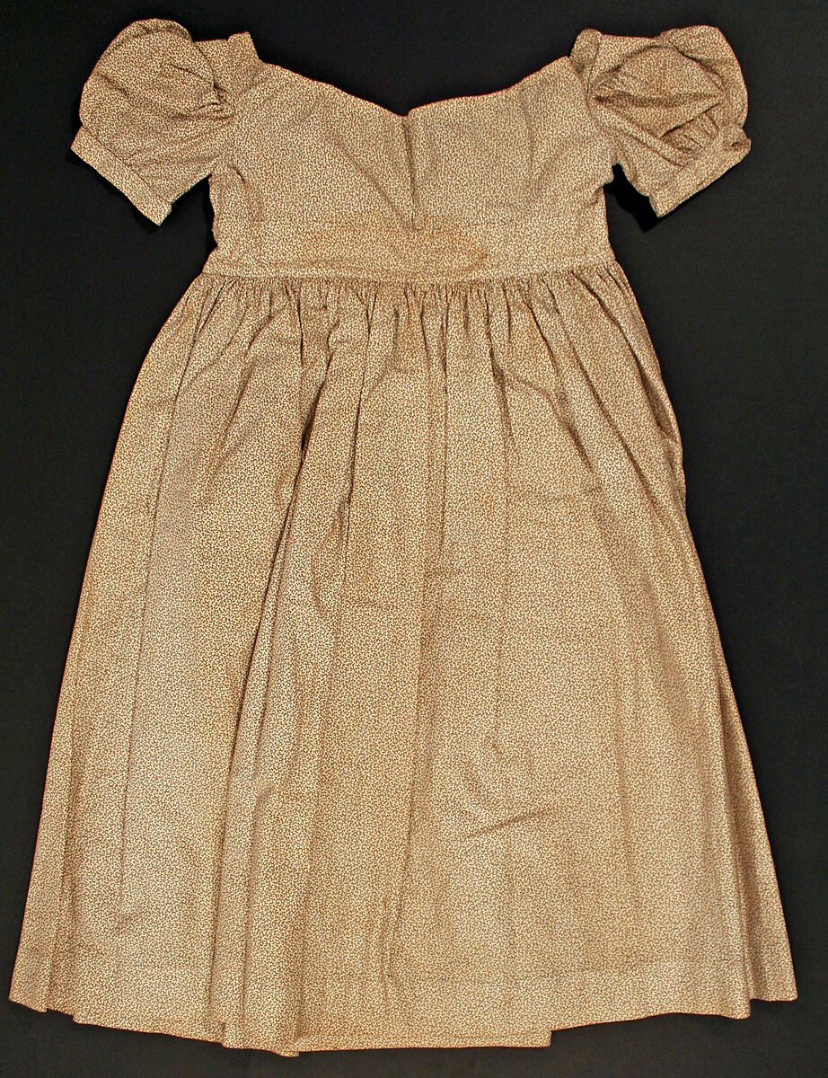 Dress, cotton, American 