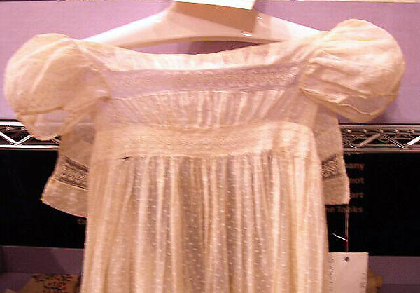 Dress, cotton, American