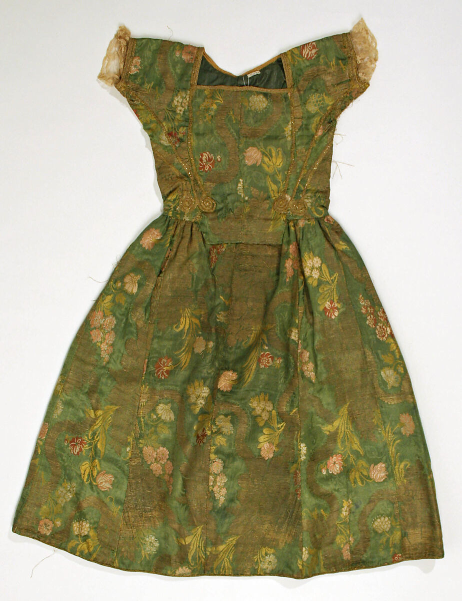 Dress, silk, Italian 